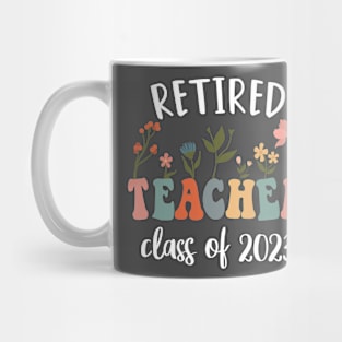 Retiring Teacher Retirement party Retired Teacher Class 2023 Mug